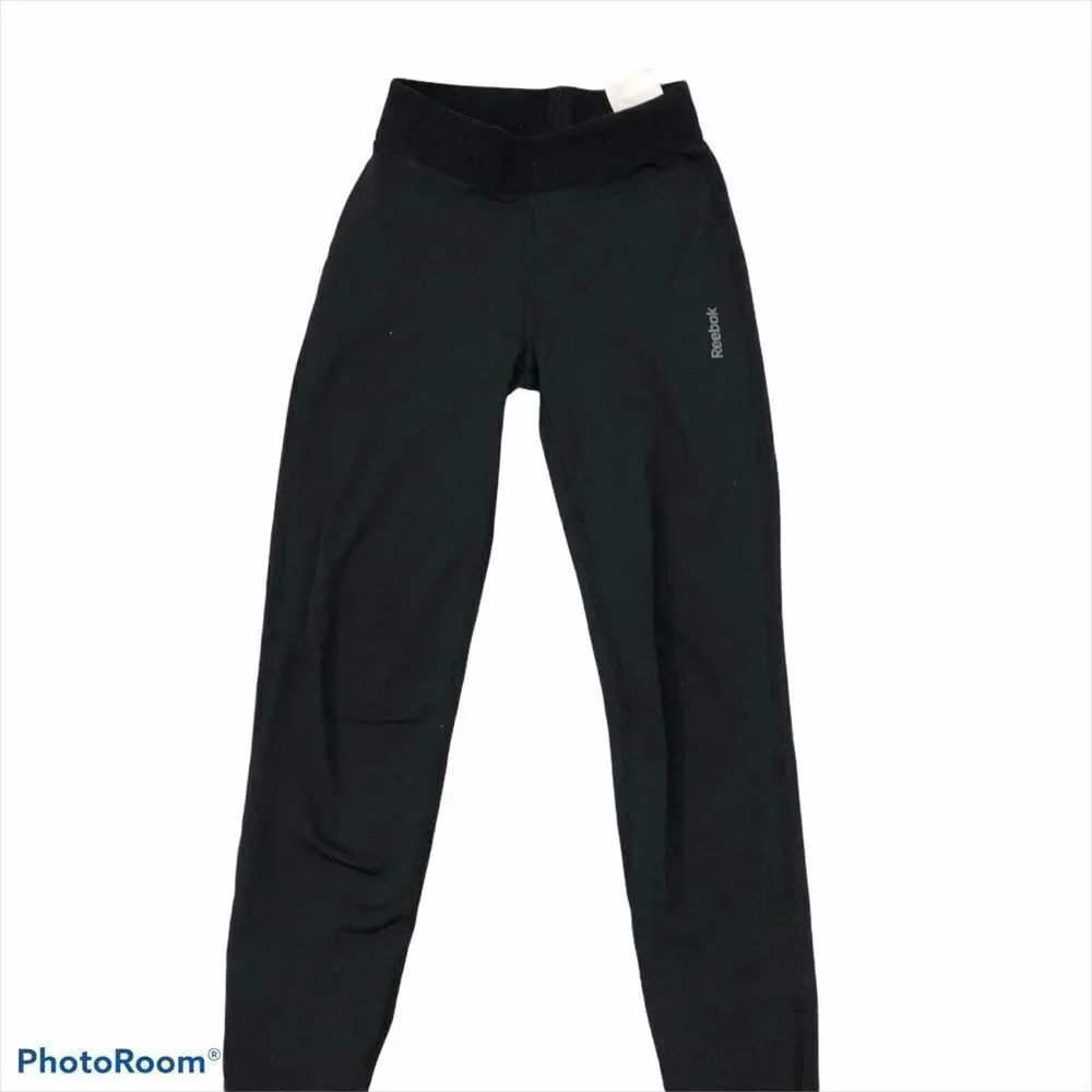 Boy Reebok Black Play Warm/Dry‎ Top and Pants Small
